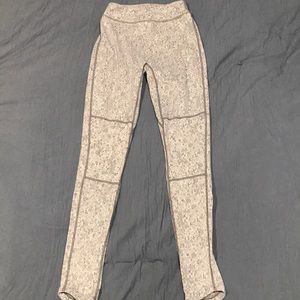 XS GYMSHARK Gray Marble Workout Leggings